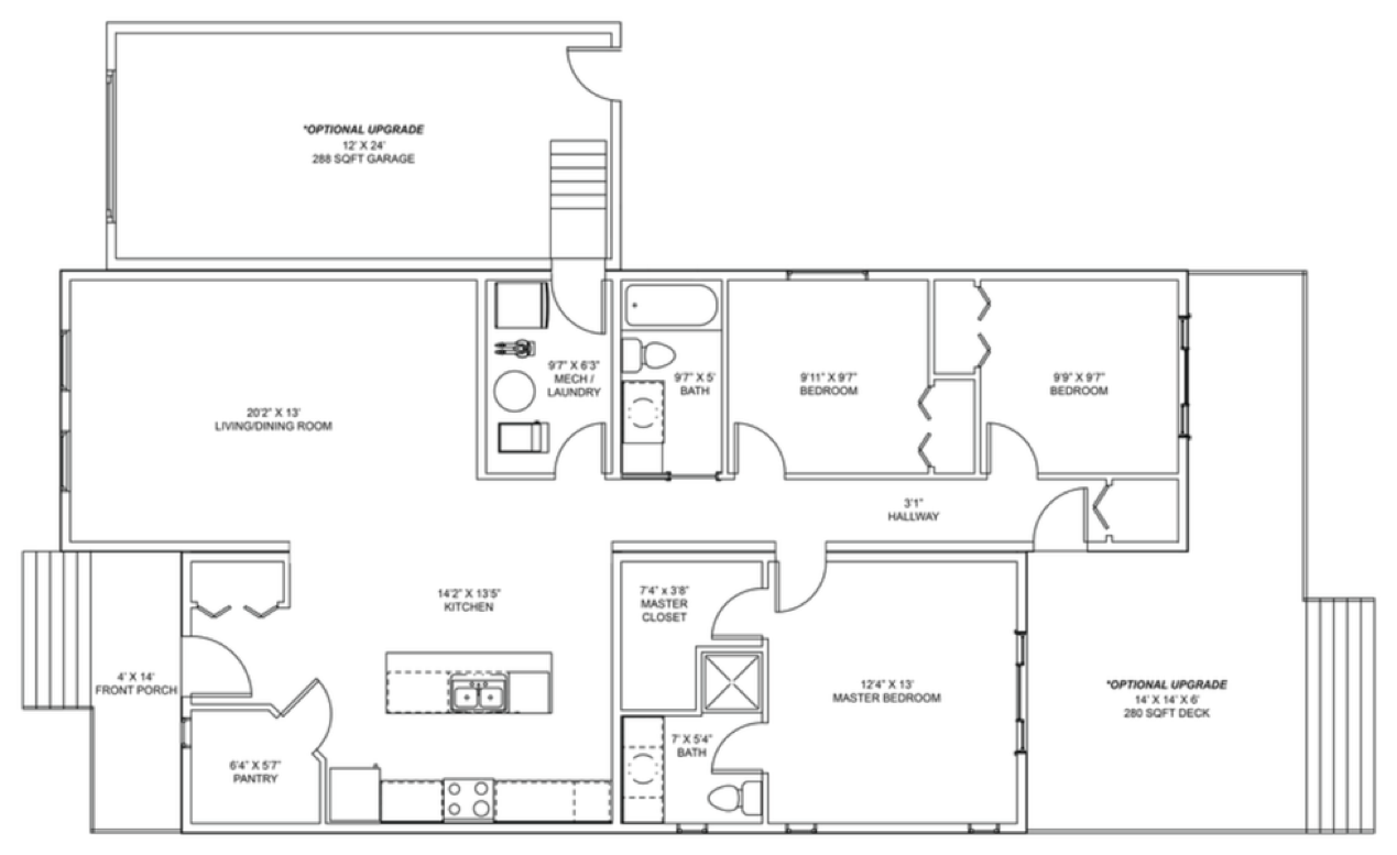 Official Monarch floor plan