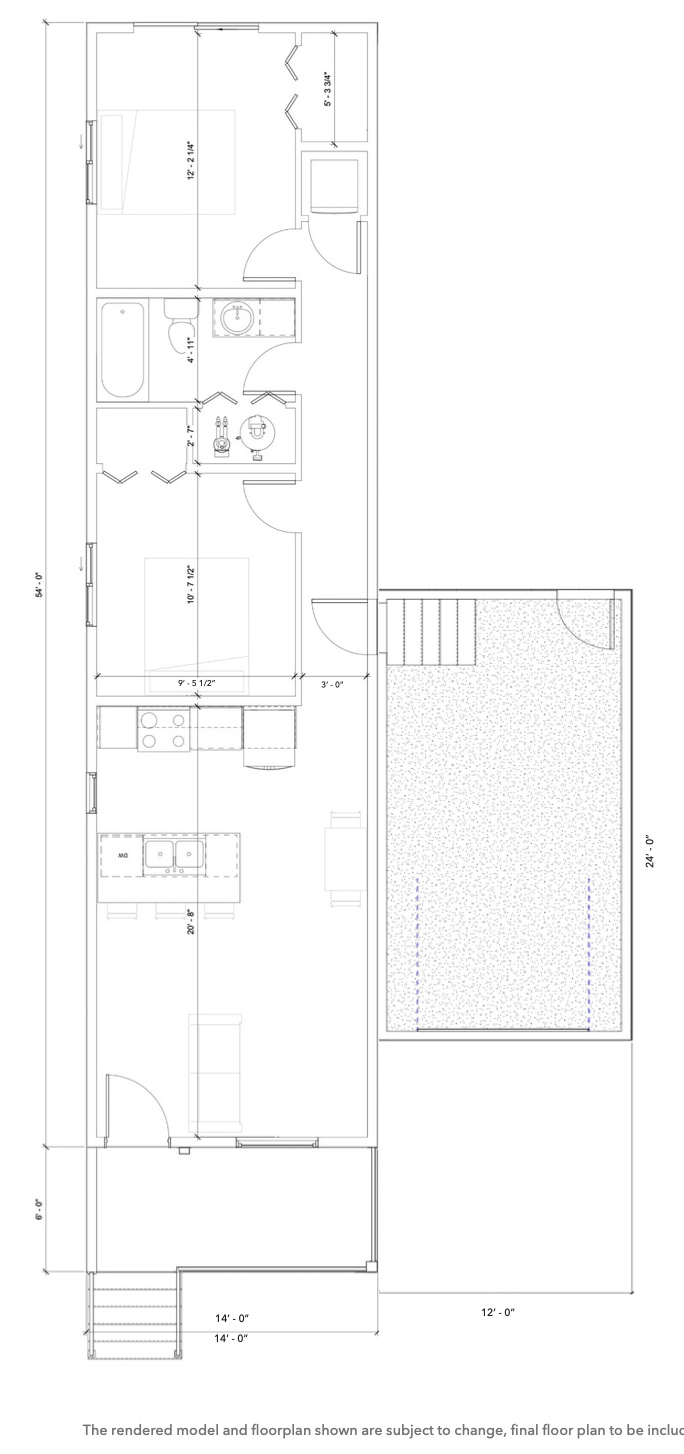 The Woodlark — Floor Plan